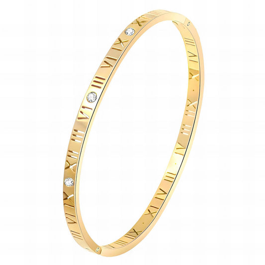 Armband i 18K guldpläterat stål