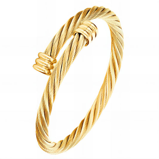 Armband i 18K guldpläterat stål