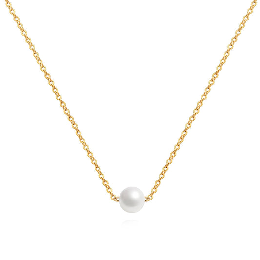 Halsband, 18K guldpläterat stål 87148