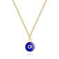 "Onda Ögat" Halsband, 18K guldpläterat stål 87152