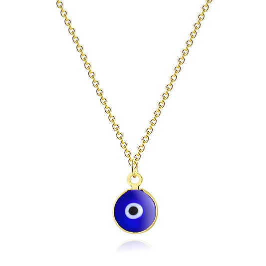 "Onda Ögat" Halsband, 18K guldpläterat stål 87152