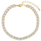 "Tennis" Armband, 18K guldpläterat stål 87379