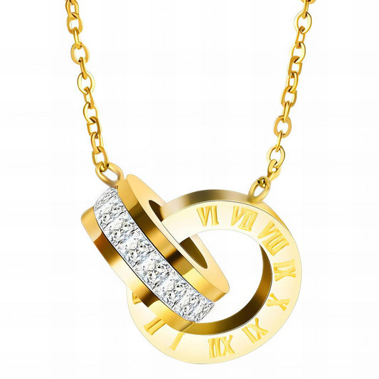 Upplev Elegansen med Halsband, 18K guldpläterat stål 87703