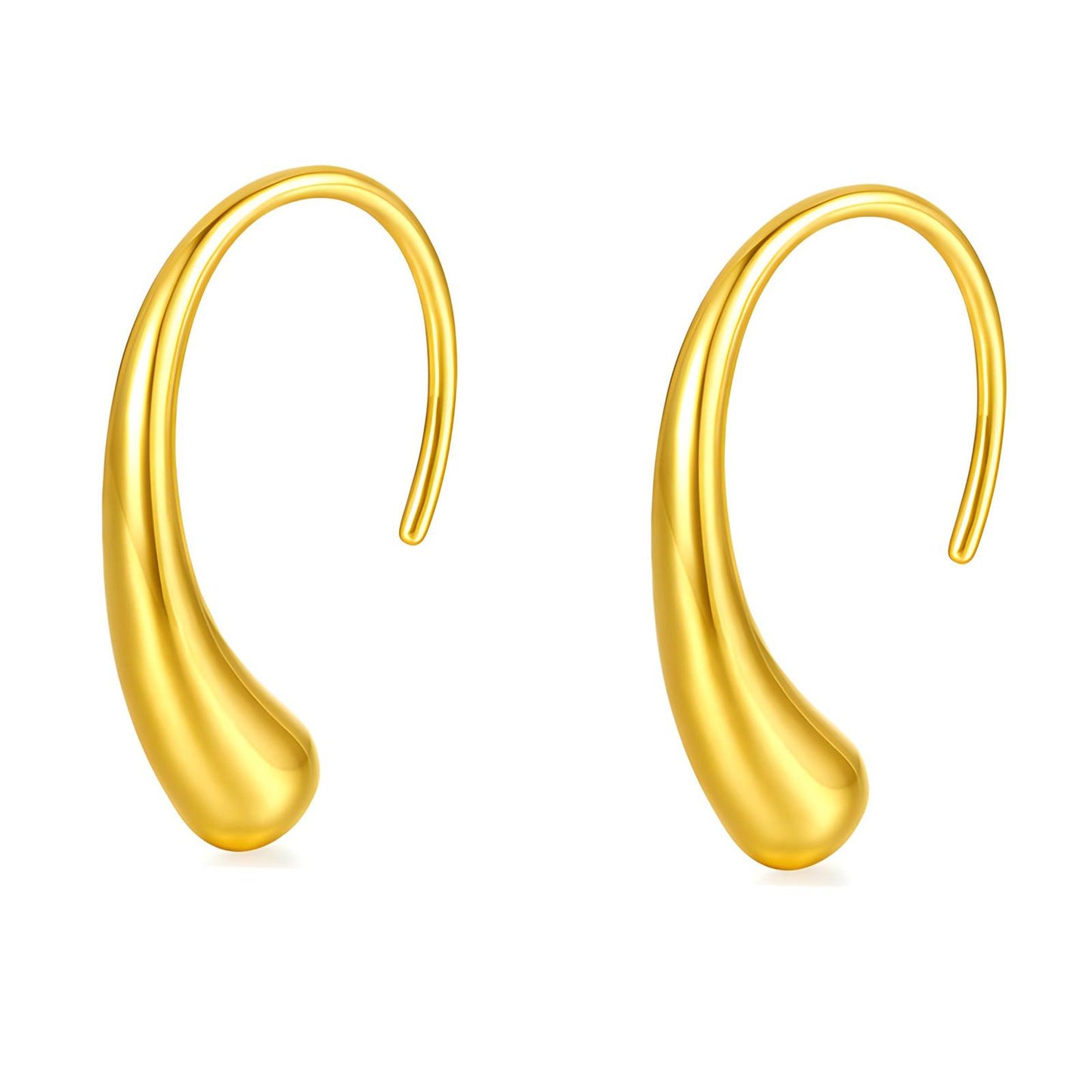 Studs-örhängen i 18K guldpläterat stål – minimalistisk design