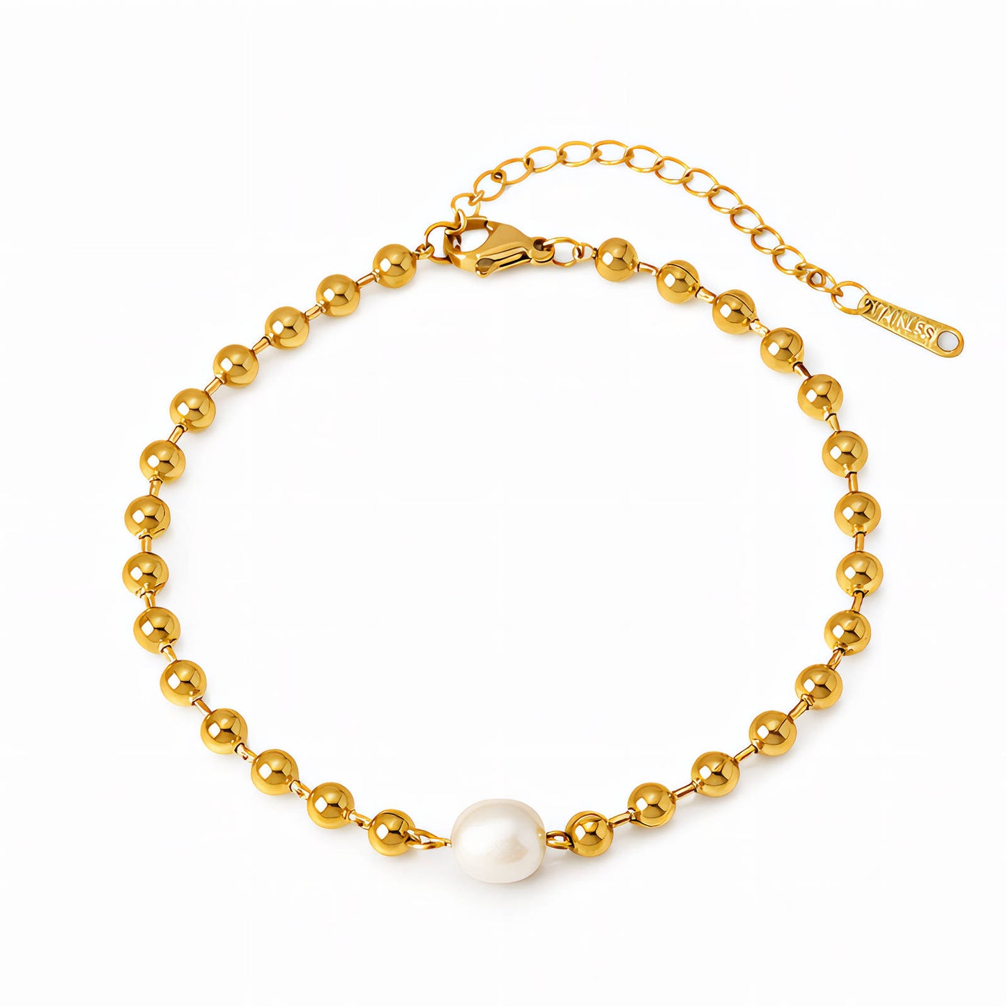 Armband i 18K guldpläterat stål