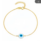 “Onda Ögat” Armband i 18K guldpläterat   CCGOOD Evil Eye